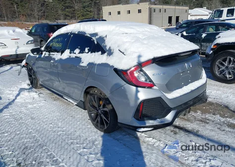 2018 Honda Civic Sport from USA, damaged, VIN SHHFK7G45JU233136